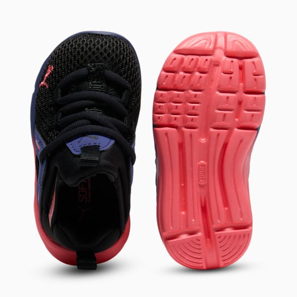 Sneakers Enzo 2 Sunset Tout-petit, PUMA Black-Peach Frost-Blue Crystal, extralarge